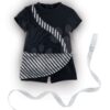 Oblečení Skater Outfit & Ribbon Striped Ma Corolle pro 36cm panenku od 4 let - Image 3