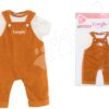Oblečení Velvet Overalls & T-Shirt Bords de Loire Mon Premier Poupon Corolle pro 30 cm panenku od 18 měsíců - Image 3