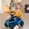 Odrážedlo auto Next Bobby Car Blue BIG modro-černé se zvukem světlem a speciálním nárazníkem od 12 měsíců - Image 3