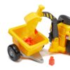 Odrážedlo s přívěsem Backhoe Ride on Maxi Abrick Écoiffier s bagrem a nakladačem 6 maxi kostek od 12–36 měsíců - Image 3