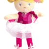 Panenka Les Tutus de Doudou Jolijou 23 cm v růžových šatech z jemného textilu 3 různé druhy od 4 let - Image 3