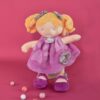 Panenka Rose Pretty Jolijou 28 cm s blond vlásky ve fialových šatech od 0 měsíců - Image 2