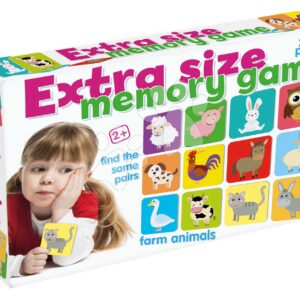 Pexeso zvířátka Extra Size Memory Game Dohány paměťová hra 24 dílků od 24 měsíců