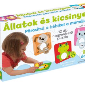 Pexeso zvířátka s mláďátky Dohány paměťová hra 12 dílů od 18 měsíců