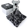 Plyšová koala k mazlení Boh'aime Doudou et Compagnie šedá se vzorem 12 cm v dárkovém balení od 0 měsíců - Image 3