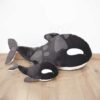 Plyšová kosatka Orca XXL Marine Treasure Histoire d’ Ours hnědá 80 cm od 0 měsíců - Image 3