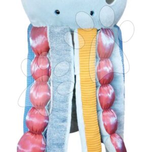 Plyšová medúza Jellyfish XXL Marine Treasure Histoire d’ Ours modrá 134*80 cm od 0 měsíců
