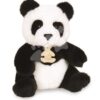 Plyšová panda Les Authentiques Histoire d’ Ours v dárkovém balení černo-bílá 20 cm od 0 měsíců - Image 2