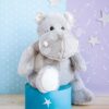 Plyšový hrošík Hippo Histoire d’ Ours šedý 32 cm od 0 měsíců - Image 2