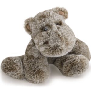 Plyšový hrošík Hippo Sweety Mousse Histoire d’ Ours v dárkovém balení hnědý 25 cm od 0 měsíců