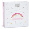 Plyšový jednorožec k mazlení Unicorn Lucie la Licorne Doudou et Compagnie růžový 20 cm v dárkovém balení od 0 měsíců - Image 3