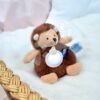 Plyšový ježek se světlem Hedgehog Nightlight Unicef Collection Doudou et Compagnie v dárkovém balení hnědý 15 cm od 0 měsíců - Image 2