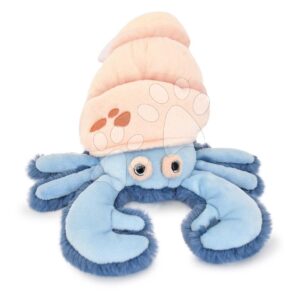 Plyšový krab poustevníček Hermit Crab Marine Treasure Histoire d’ Ours růžovo-modrý 26 cm od 0 měsíců