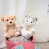 Plyšová kočička The Little Companions Histoire d’ Ours béžová 20 cm od 0 měsíců - Image 2