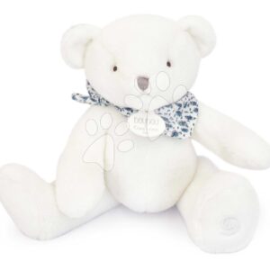 Plyšový medvídek L'Ours Doudou® Bear White Doudou et Compagnie bílý 25 cm od 0 měsíců