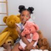 Plyšový medvídek Ocher Le Nounours Histoire d’Ours oranžový 75 cm od 0 měsíců - Image 3
