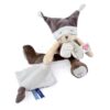 Plyšový medvídek s hadříkem Plush Bear Taupe Doudou et Compagnie s QR kódem na pohádky hnědý 35 cm od 0 měsíců - Image 2