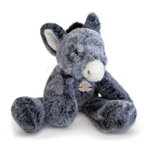 Plyšový oslík Donkey Sweety Mousse Histoire d’ Ours v dárkovém balení šedý 25 cm od 0 měsíců