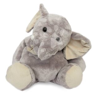 Plyšový slon Elephant Histoire d’ Ours v dárkovém balení šedý 38 cm od 0 měsíců