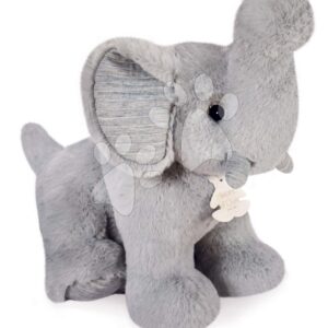 Plyšový slon Elephant Pearl Grey Les Preppy Chics Histoire d’ Ours šedý 35 cm od 0 měsíců
