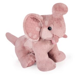 Plyšový slon Elephant Powder Pink Les Preppy Chics Histoire d’ Ours růžový 35 cm od 0 měsíců