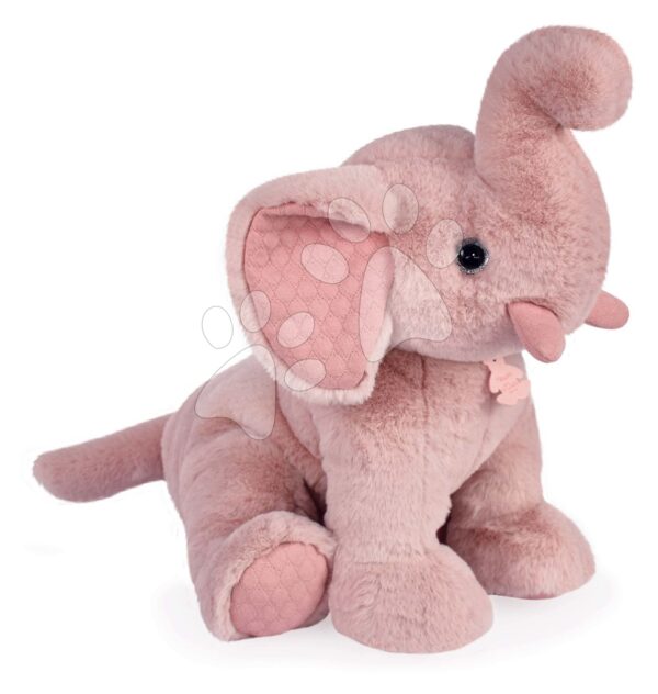 Plyšový slon Elephant Powder Pink Les Preppy Chics Histoire d’ Ours růžový 45 cm od 0 měsíců