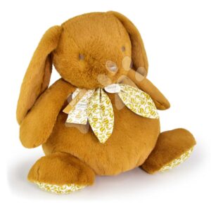 Plyšový zajíc Giant Bunny Ocher Doudou et Compagnie žlutý 42 cm od 0 měsíců