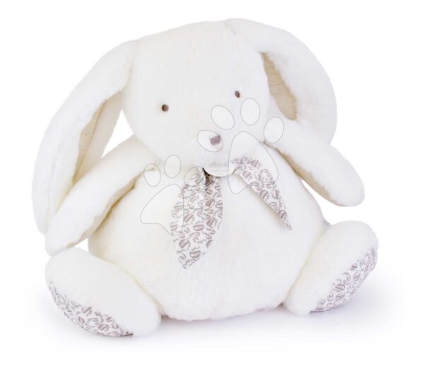 Plyšový zajíc Giant Bunny White Doudou et Compagnie bílý 42 cm od 0 měsíců