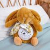 Plyšový zajíček Musical Night Light Star Projector Ocher Doudou et Compagnie se světlem hudbou a bílým šumem žlutý 19 cm od 0 měsíců - Image 3