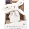 Plyšový zajíček Musical Night Light White Doudou et Compagnie s hudbou bílým šumem a světlem bílý 16 cm od 0 měsíců - Image 2