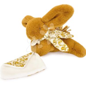 Plyšový zajíček k mazlení Lapin Doudou et Compagnie v dárkovém balení různé barvy 16 cm od 0 měsíců