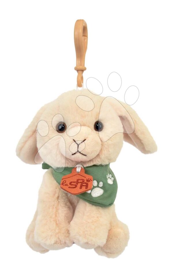 Plyšový zajíček klíčenka Welcome Home SPA Collection Histoire d’ Ours béžový 13 cm od 0 měsíců