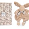 Plyšový zajíček na mazlení Bunny Comforter Sand Beige Doudou et Compagnie v dárkovém balení béžový 29 cm od 0 měsíců - Image 2