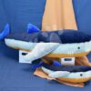 Plyšový žralok Blue Shark XXL Marine Treasure Histoire d’ Ours modrý 80 cm od 0 měsíců - Image 2