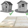Podlaha pro domečky Loft 100 a Crooky 100 Exit Toys cedrová přírodní - Image 2
