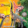 Puzzle dinosaurus Brachiosaurus 3D Creature Educa délka 50 cm 101 dílků - Image 3