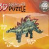 Puzzle dinosaurus Stegosaurus 3D Creature Educa 89 dílků od 6 let - Image 3