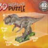 Puzzle dinosaurus Tyrannosaurus Rex 3D Creature Educa délka 61 cm 82 dílků od 6 let - Image 3