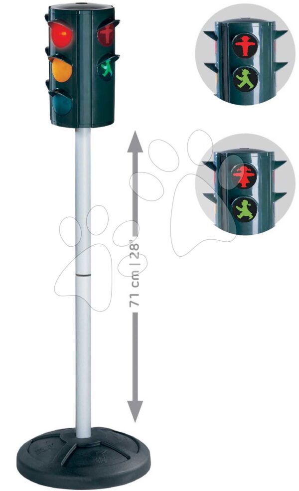 Semafor elektronický Traffic Lights Ampelmann BIG s úsporným LED osvětlením a 2 módy