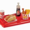 Set hot dog s hranolky a pitím 100% Chef Écoiffier na tácku 25 doplňků od 18 měsíců - Image 3