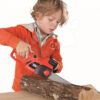Smoby dětská motorová pila Black&Decker se zvukem 500200 červená - Image 3