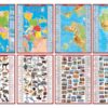 Společenská hra Conector zeměpis Geografia Educa španělsky 352 otázek od 7–12 let - Image 3