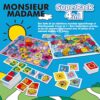 Superpack 4v1 Monsieur Madame Educa domino pexeso a 2 puzzle s 25 dílky - Image 3