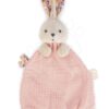 Textilní zajíček na mazlení Coquelicot Rabbit Poppy Doudou K'doux Kaloo růžový 20 cm z jemného materiálu od 0 měsíců - Image 3