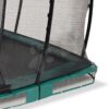 Trampolína s ochrannou sítí Allure Classic ground Exit Toys přízemní 244*427 cm zelená - Image 3