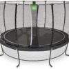 Trampolína s ochrannou sítí Lotus Classic Exit Toys průměr 366 cm černá - Image 3