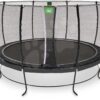 Trampolína s ochrannou sítí Lotus Classic Exit Toys průměr 427 cm černá - Image 3