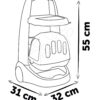 Zvěrolékařský vozík s kufříkem Veterinary Animal Care Trolley Smoby pro plyšovou pandu s 8 lékařskými doplňky - Image 3