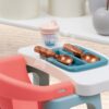 Jídelní židle Nursery Écoiffier pro 30 cm panenku s lahvičkou na krmení a doplňky od 18 měsíců - Image 3