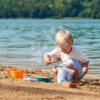 Kbelík set s konvičkou Rytieri Knights Beach Summer Écoiffier 17 cm s lopatkou a 2 bábovičkami ve tvaru hradu od 18 měsíců - Image 2